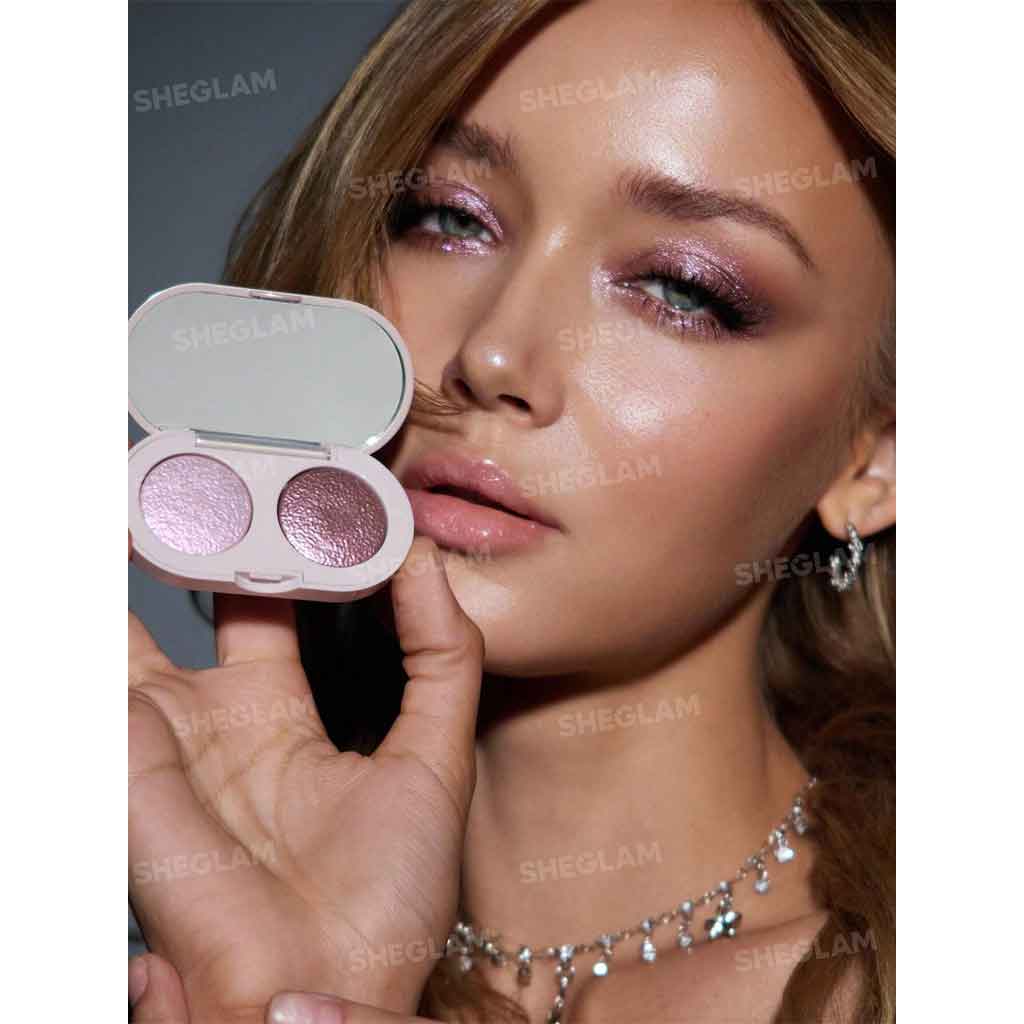 Sheglam Prismalight Baked Gelee Eyeshadow Duo
