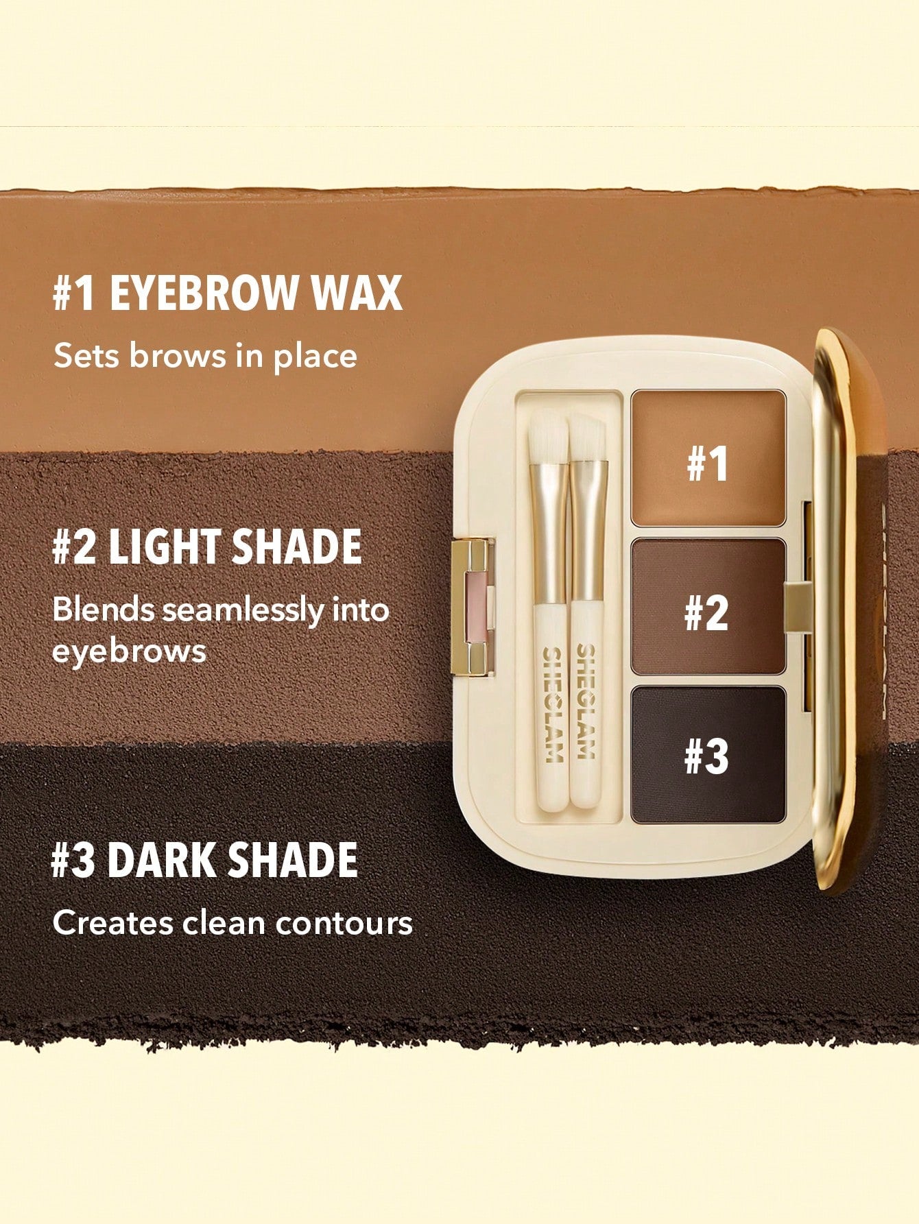 sheglam Full-Filled Eyebrow Palette