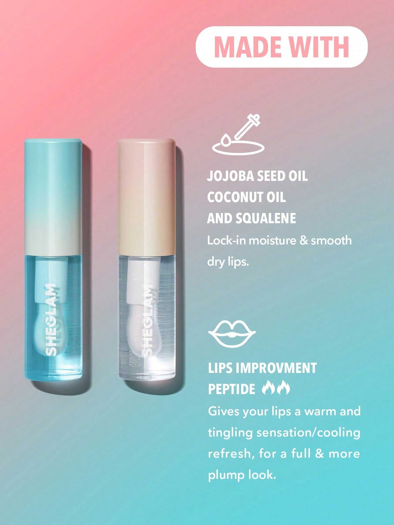 Sheglam Plump Addict Hot & Cold Gloss Duo