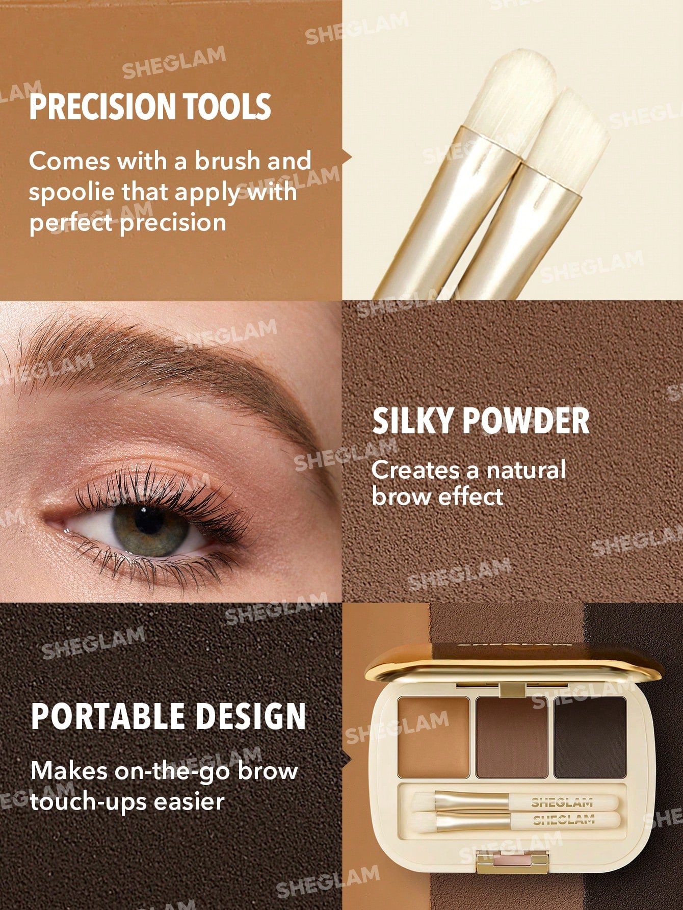 sheglam Full-Filled Eyebrow Palette