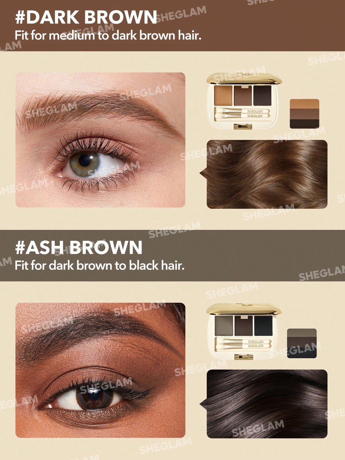 sheglam Full-Filled Eyebrow Palette