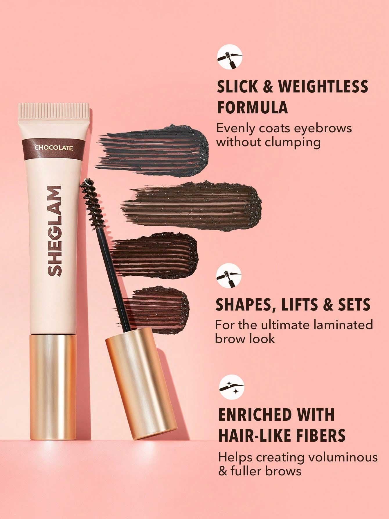 Sheglam Hold 'Em Up Tinted Brow Gel