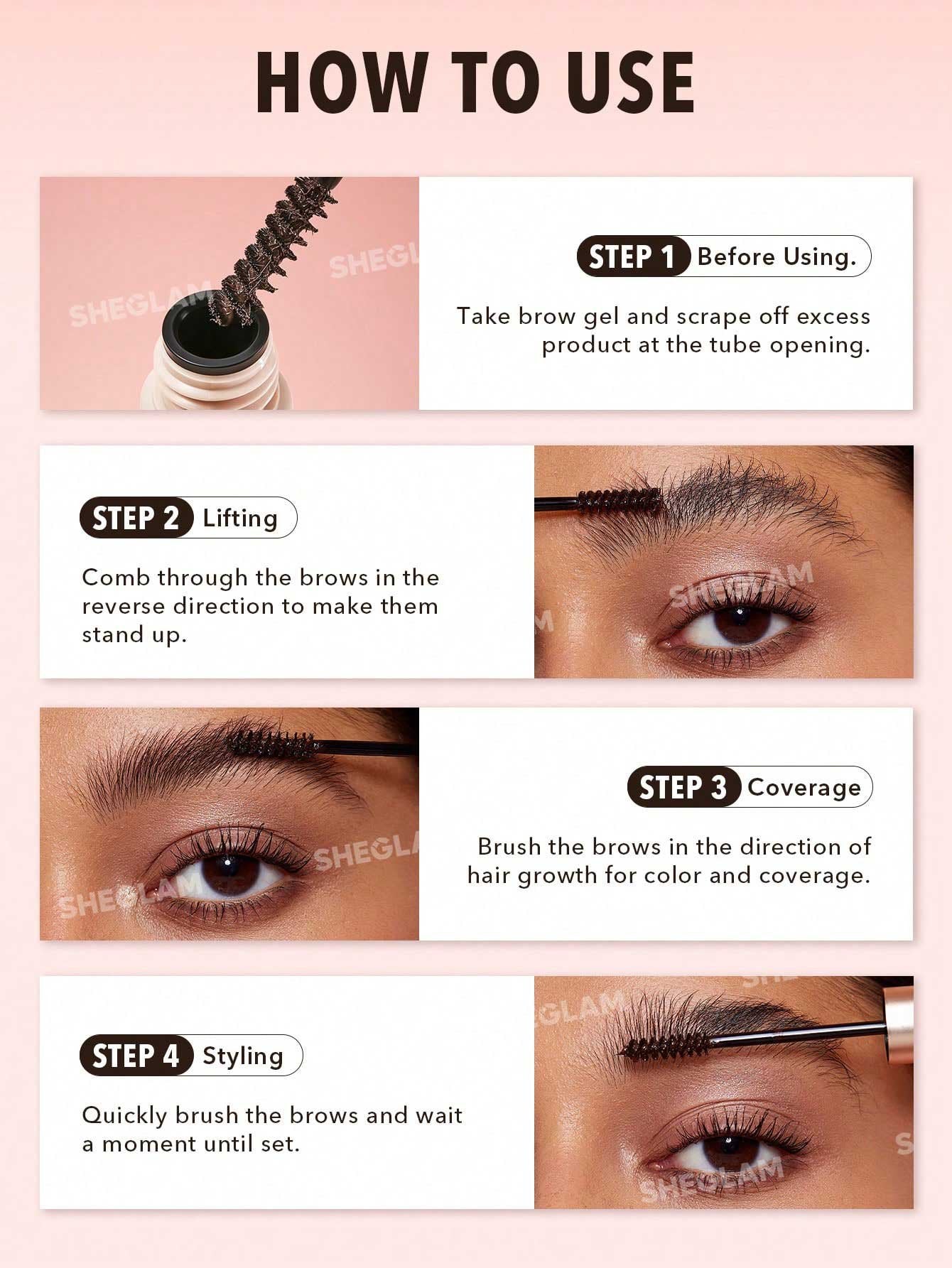 Sheglam Hold 'Em Up Tinted Brow Gel