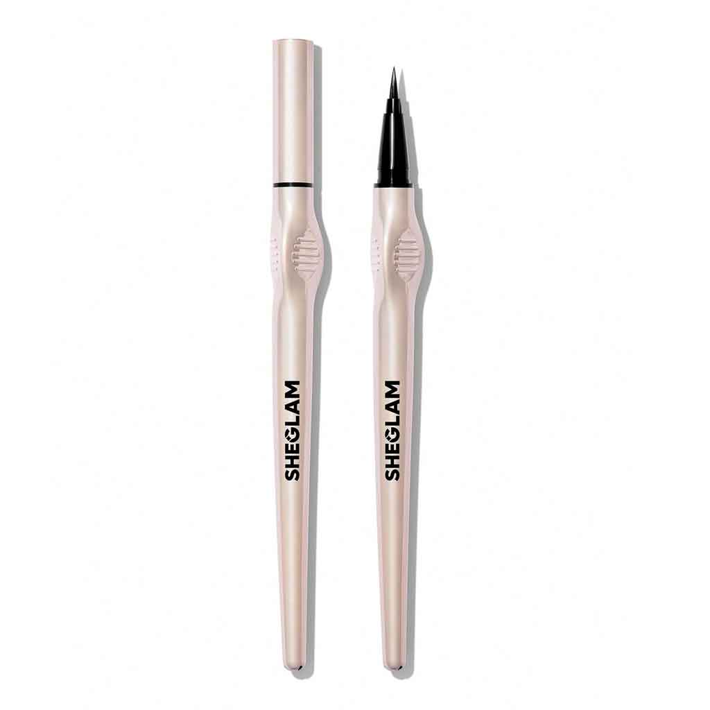 Sheglam Glide Control Liquid Eyeliner-Matte Black