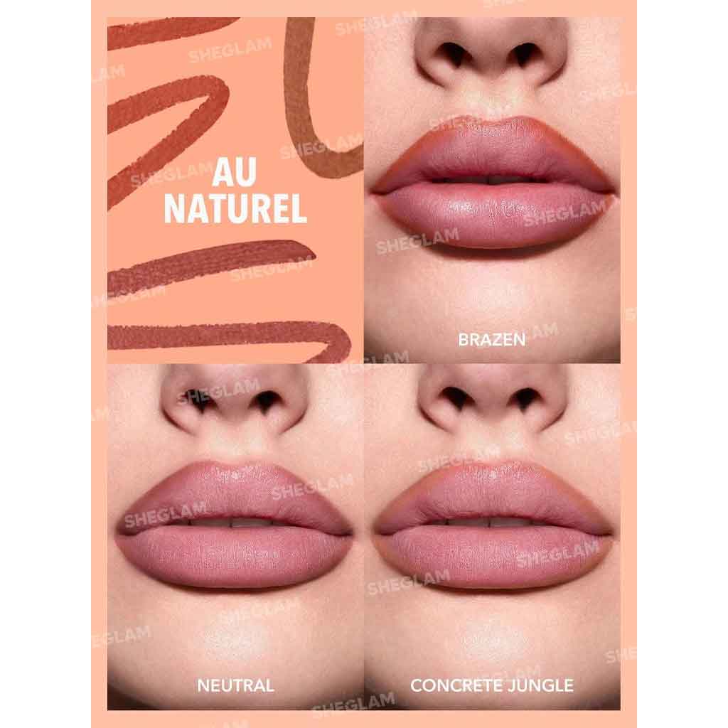 Sheglam So Lippy Lip Liner Set-Au Naturel