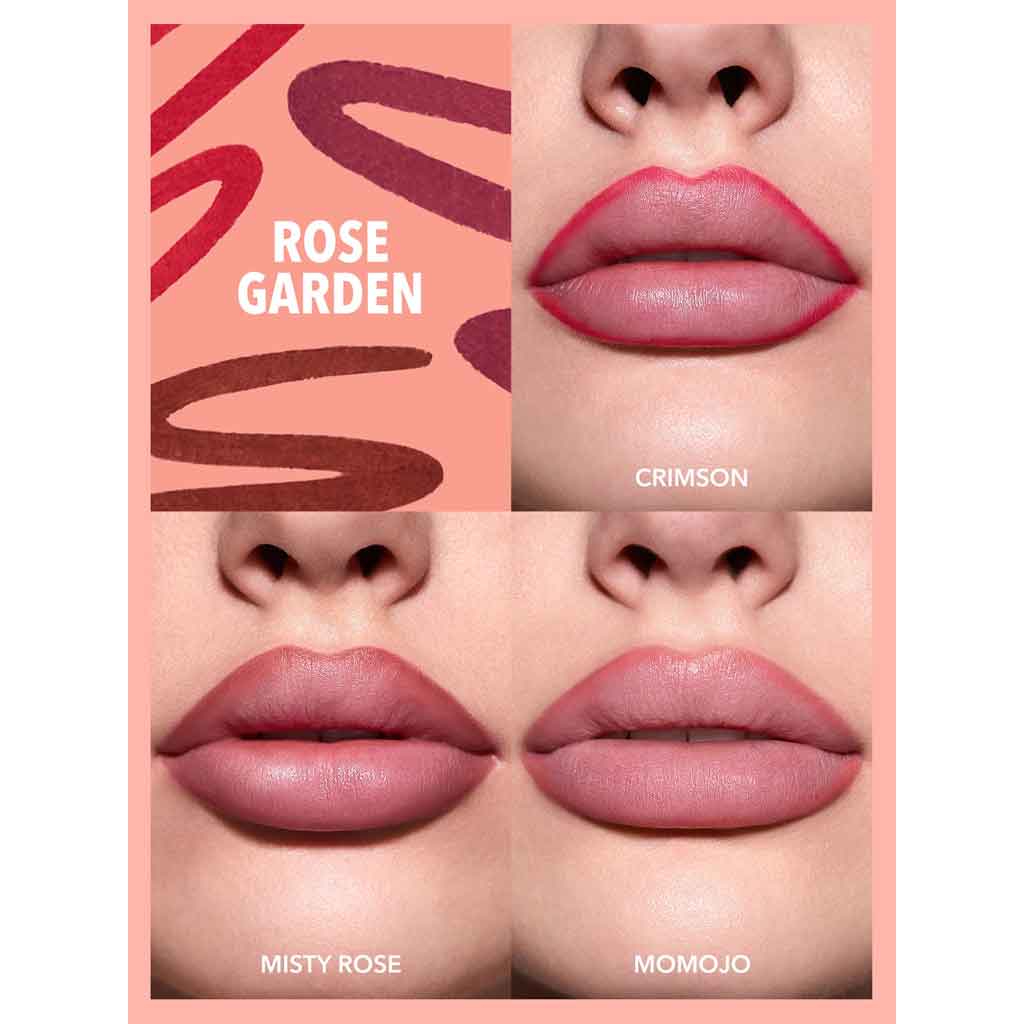So Lippy Lip Liner Set-Rose Graden