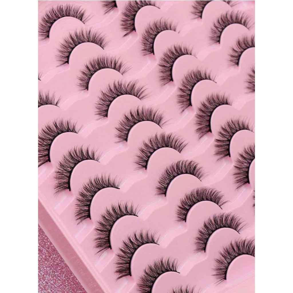 Shein 20 pairs of natural-looking false eyelashes