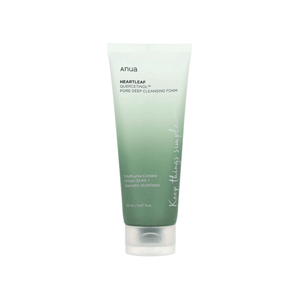 Anua HEARTLEAF QUERCETINOL PORE DEEP CLEANSING FOAM 150 ML