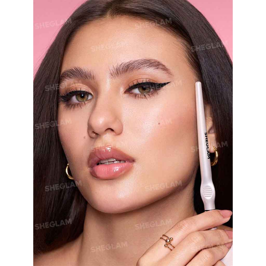 Sheglam Glide Control Liquid Eyeliner-Matte Black