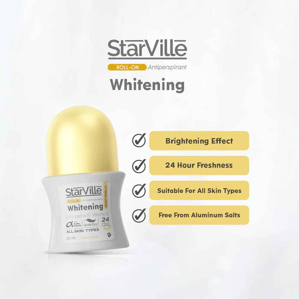 Starville Whitening Roll-on in Sweet Vanilla