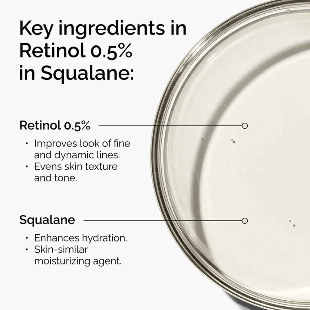 The Ordinary Retinol 0.5% in Squalane - 30ml