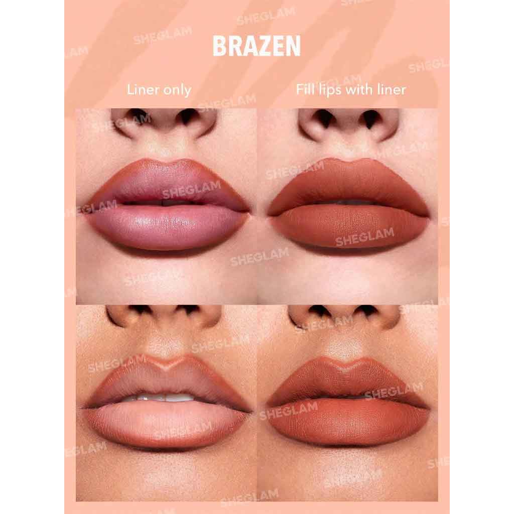 Sheglam So Lippy Lip Liner Set-Au Naturel