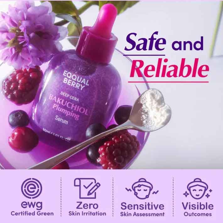 EQQUALBERRY - Bakuchiol Plumping Serum