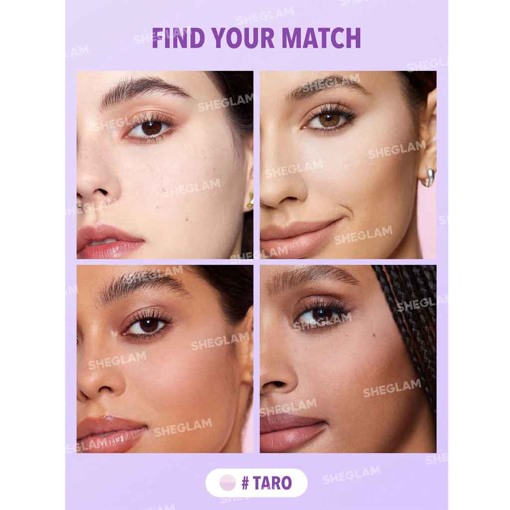 Sheglam Insta-Ready Face & Under Eye Setting Powder Duo-Taro