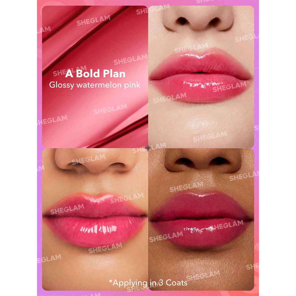 Sheglam Mirror Kiss High-Shine Lipstick