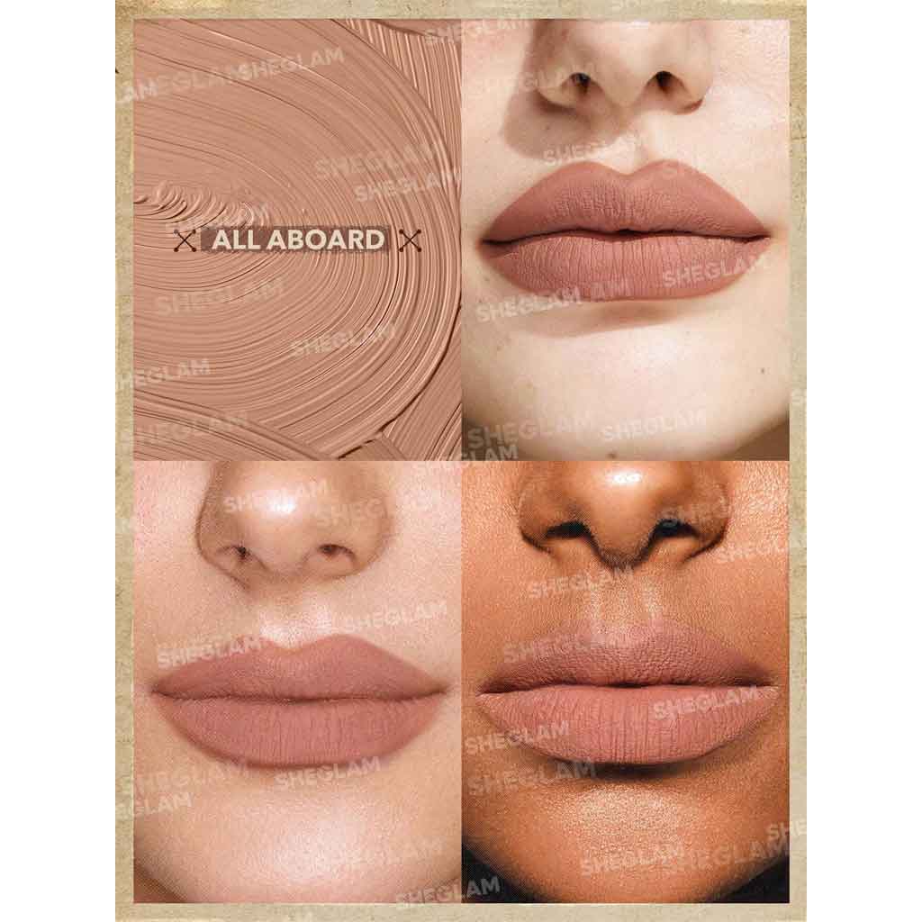 Sheglam Live To Roam Epic Adventure Liquid Lipstick-All Aboard