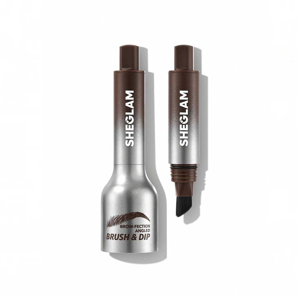 Sheglam Brow-Fection Angled Brush & Dip