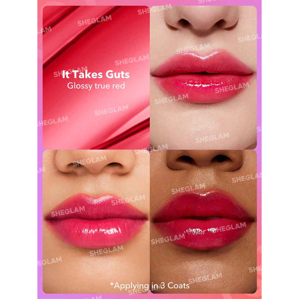 Sheglam Mirror Kiss High-Shine Lipstick