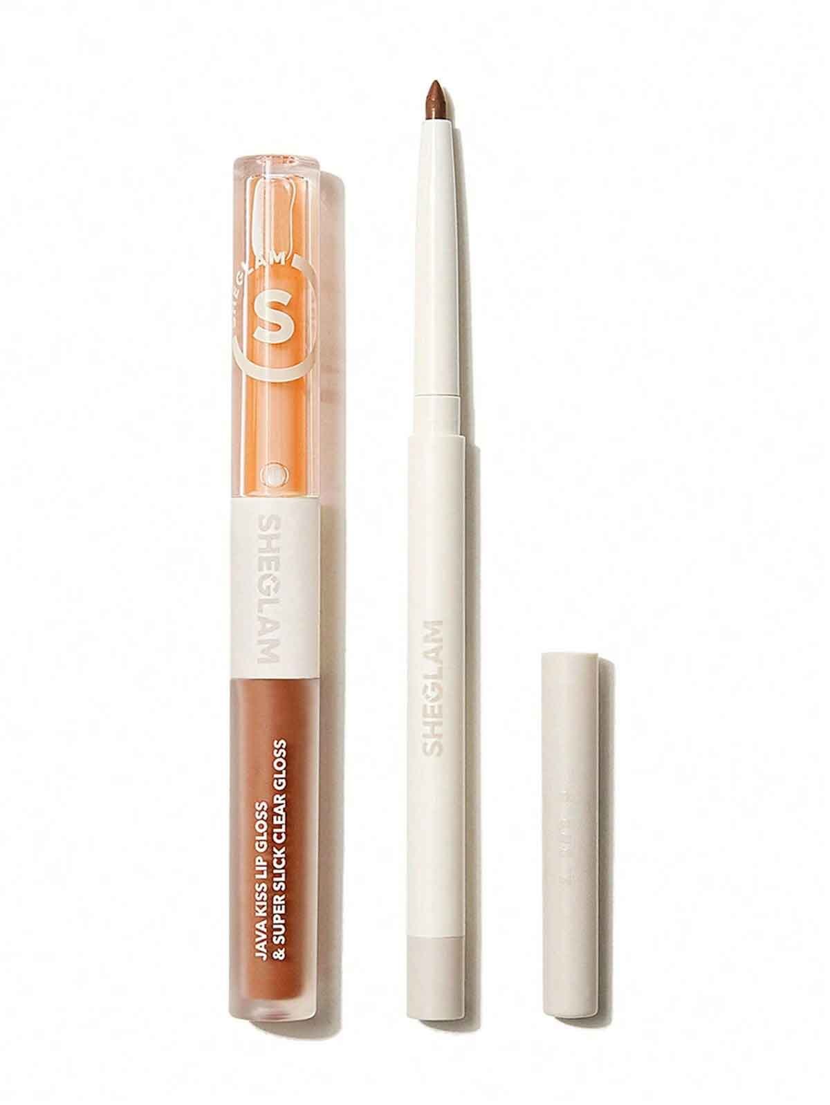Sheglam Soft 90's Glam Lip Liner And Lip Duo Set