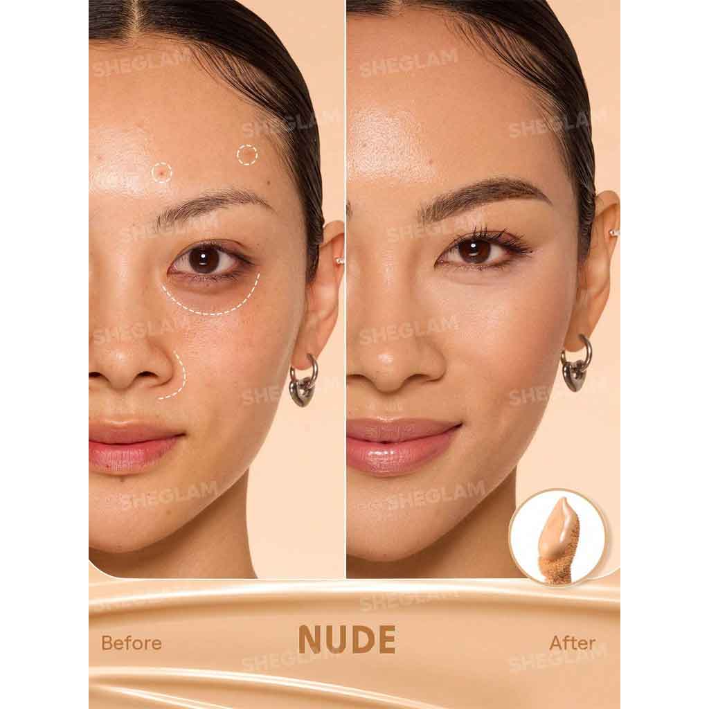 Sheglam Hideaway Full-Coverage Concealer