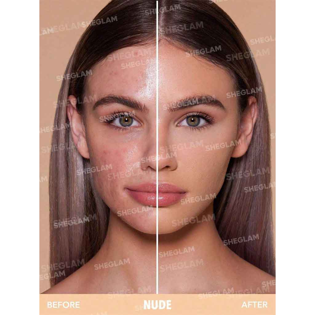 Sheglam Skin-Focus High Coverage Powder Foundation