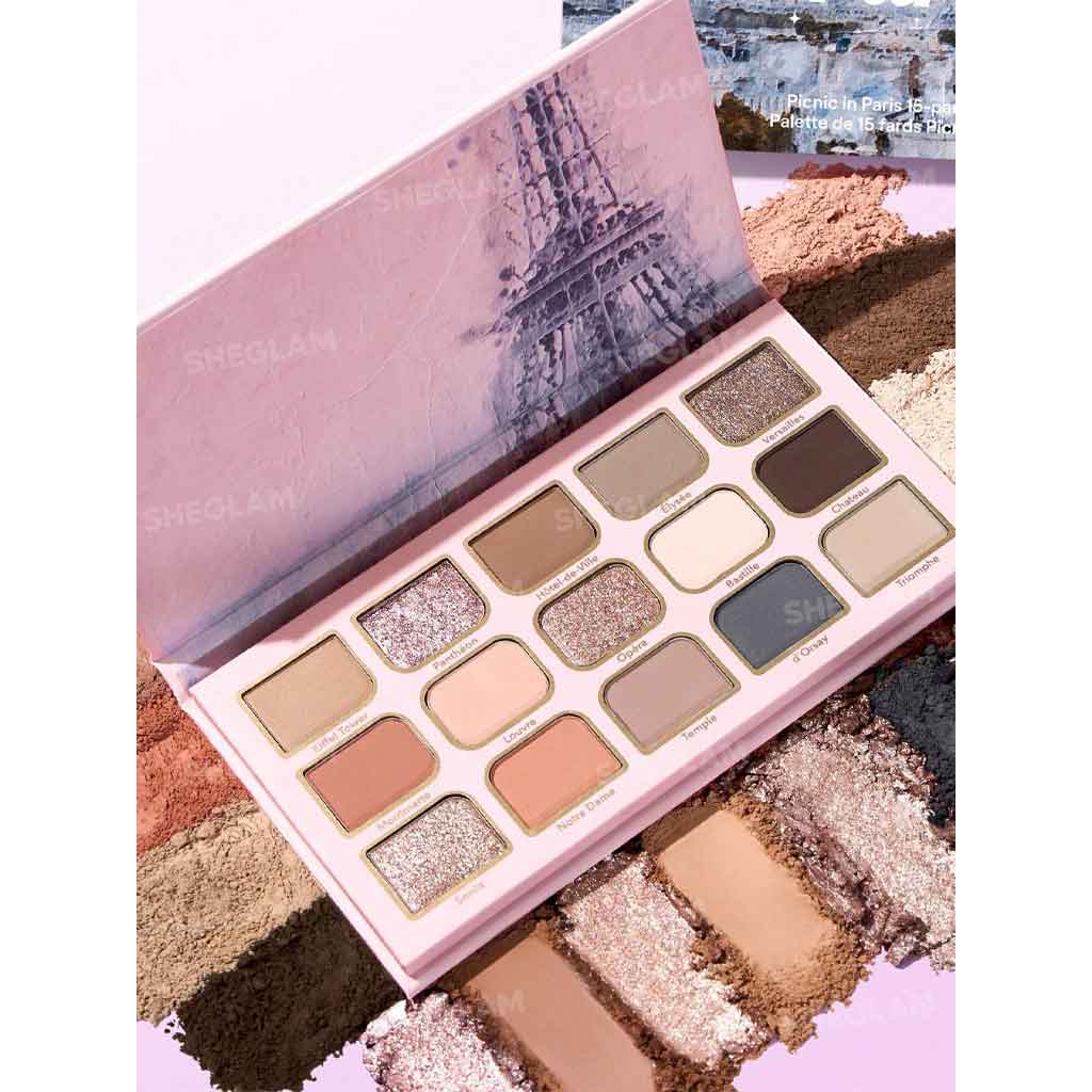 Sheglam Picnic In Paris 15-Pan Palette