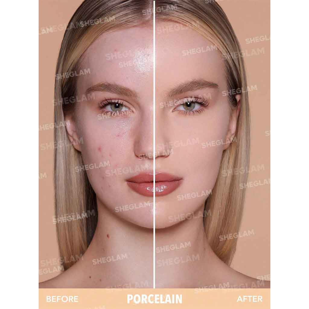 Sheglam Skin-Focus High Coverage Powder Foundation