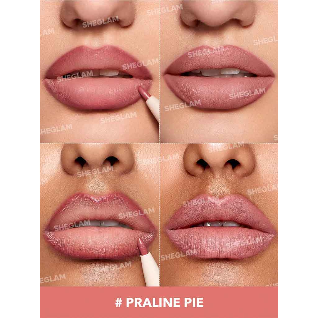 Sheglam Glam 101 Lipstick & Liner Duo