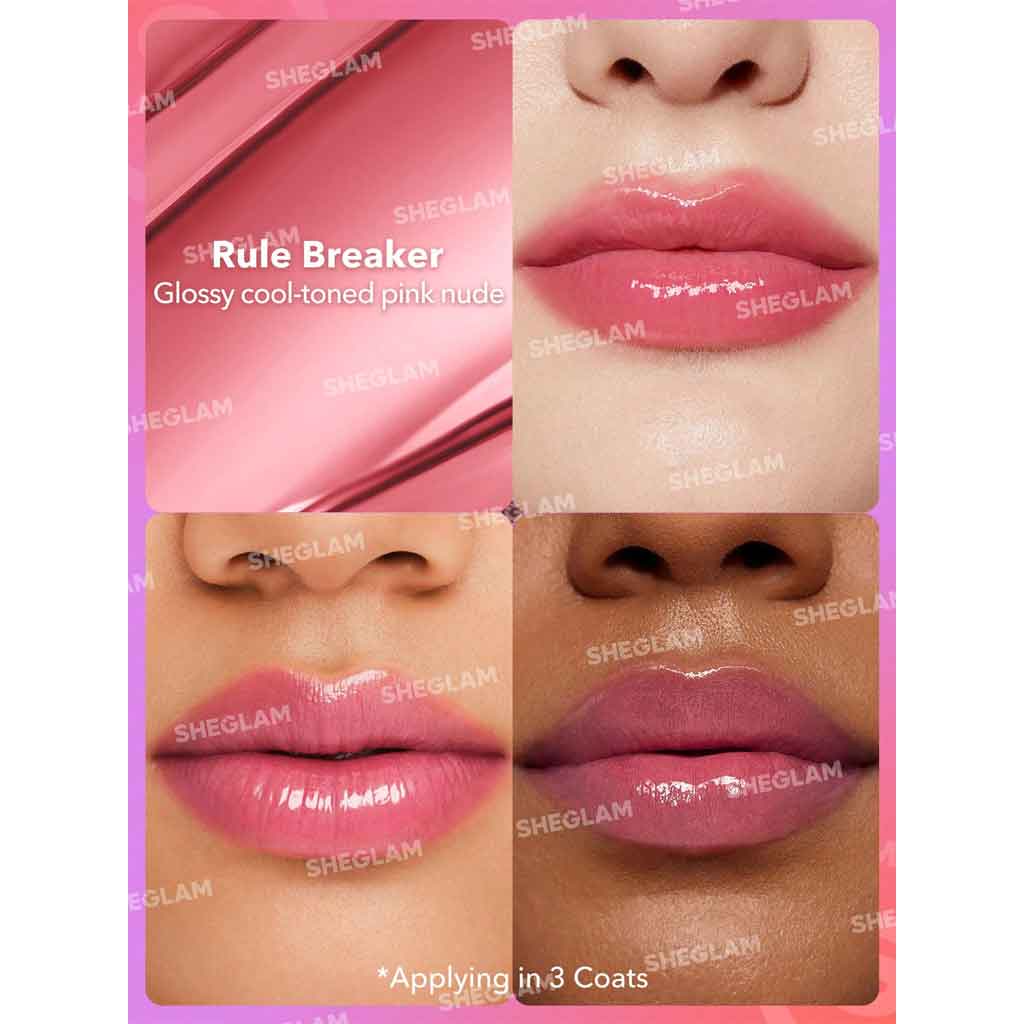 Sheglam Mirror Kiss High-Shine Lipstick