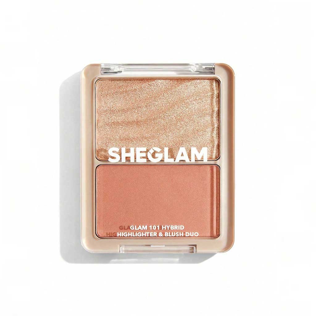 Sheglam Glam 101 Hybrid Highlighter & Blush Duo