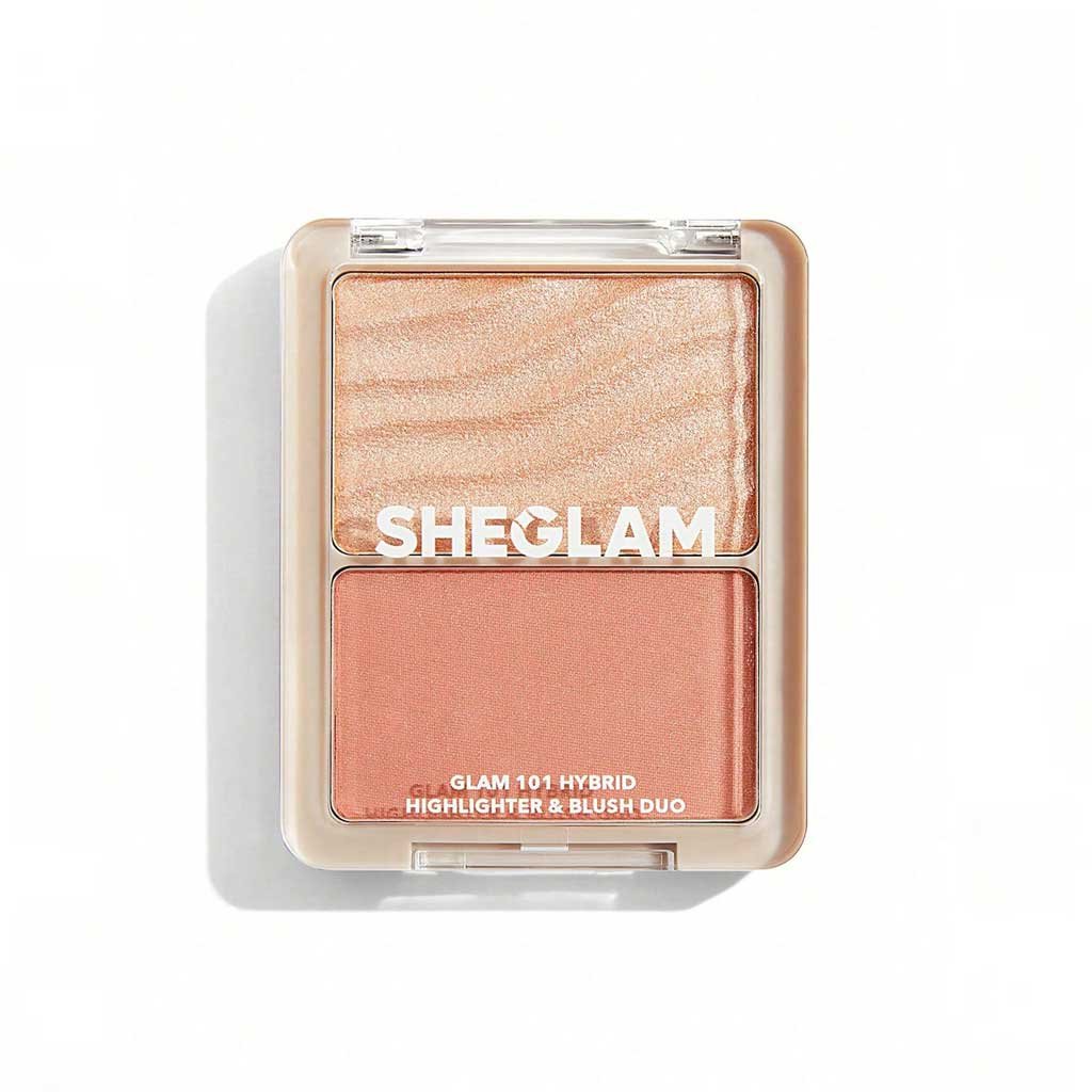 Sheglam Glam 101 Hybrid Highlighter & Blush Duo