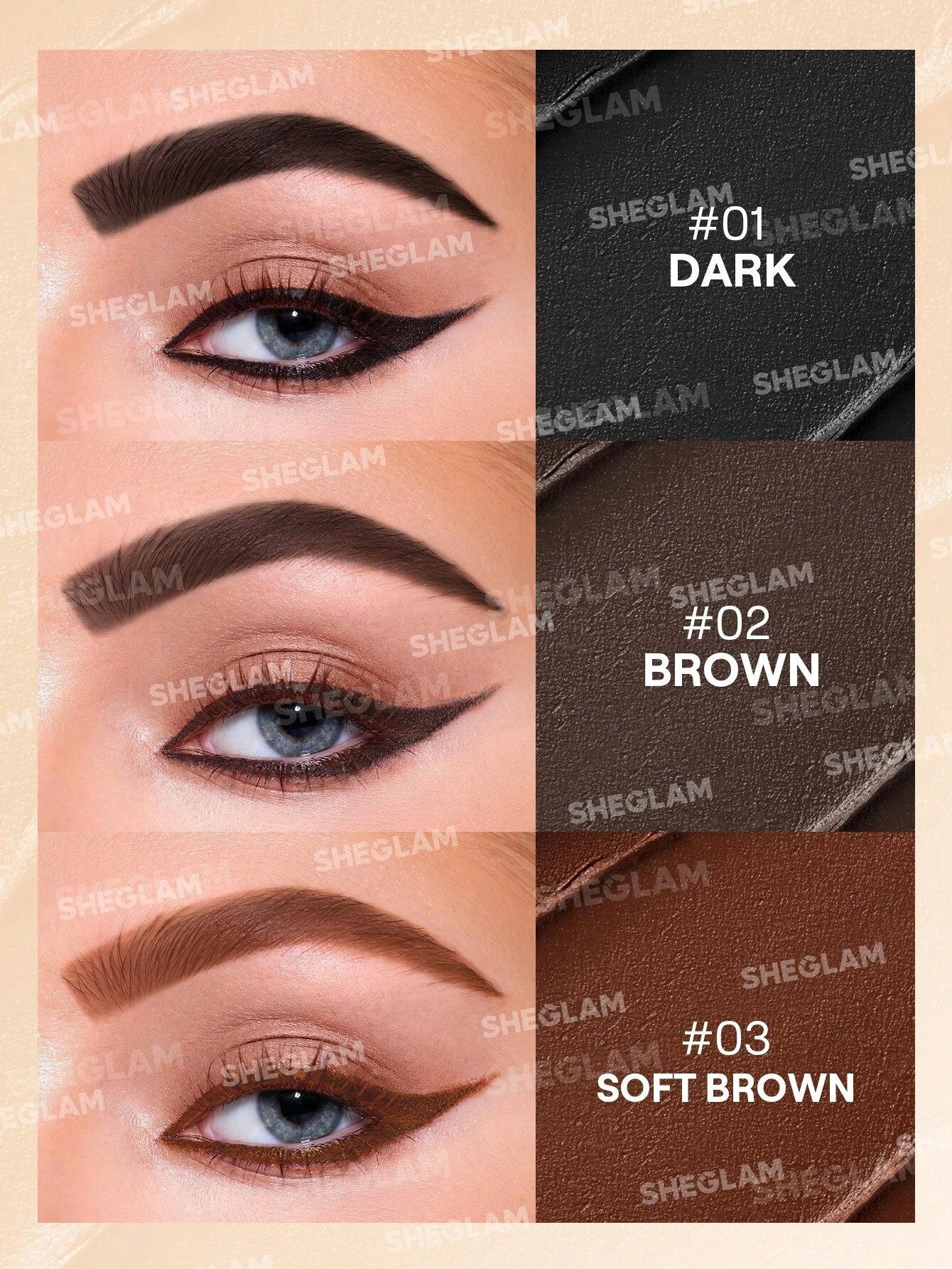 Sheglam Streamline Brow & Eyeliner Gel