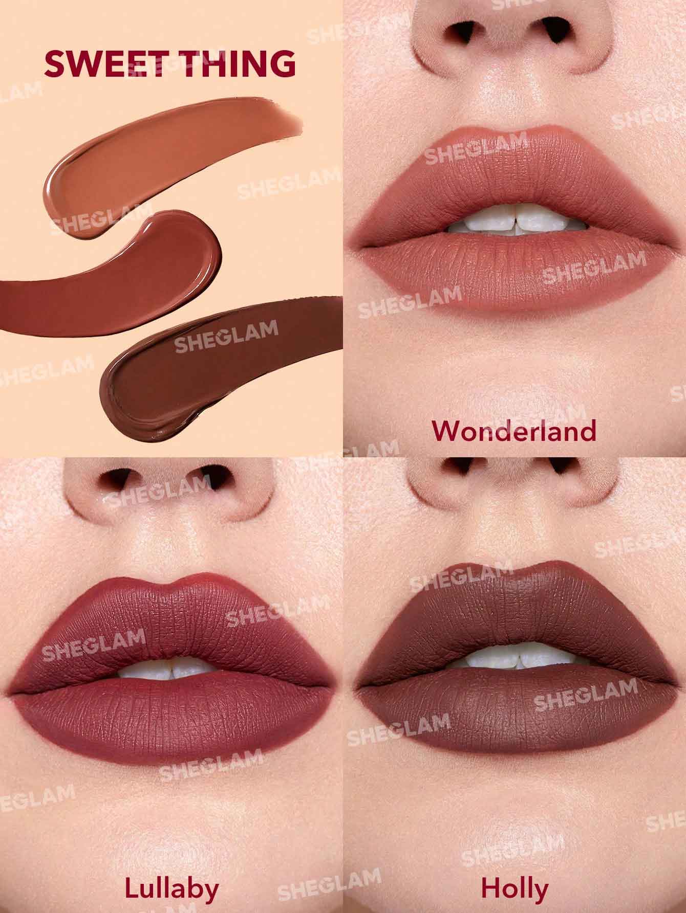 Sheglam Matte Allure Liquid Lipstick Set