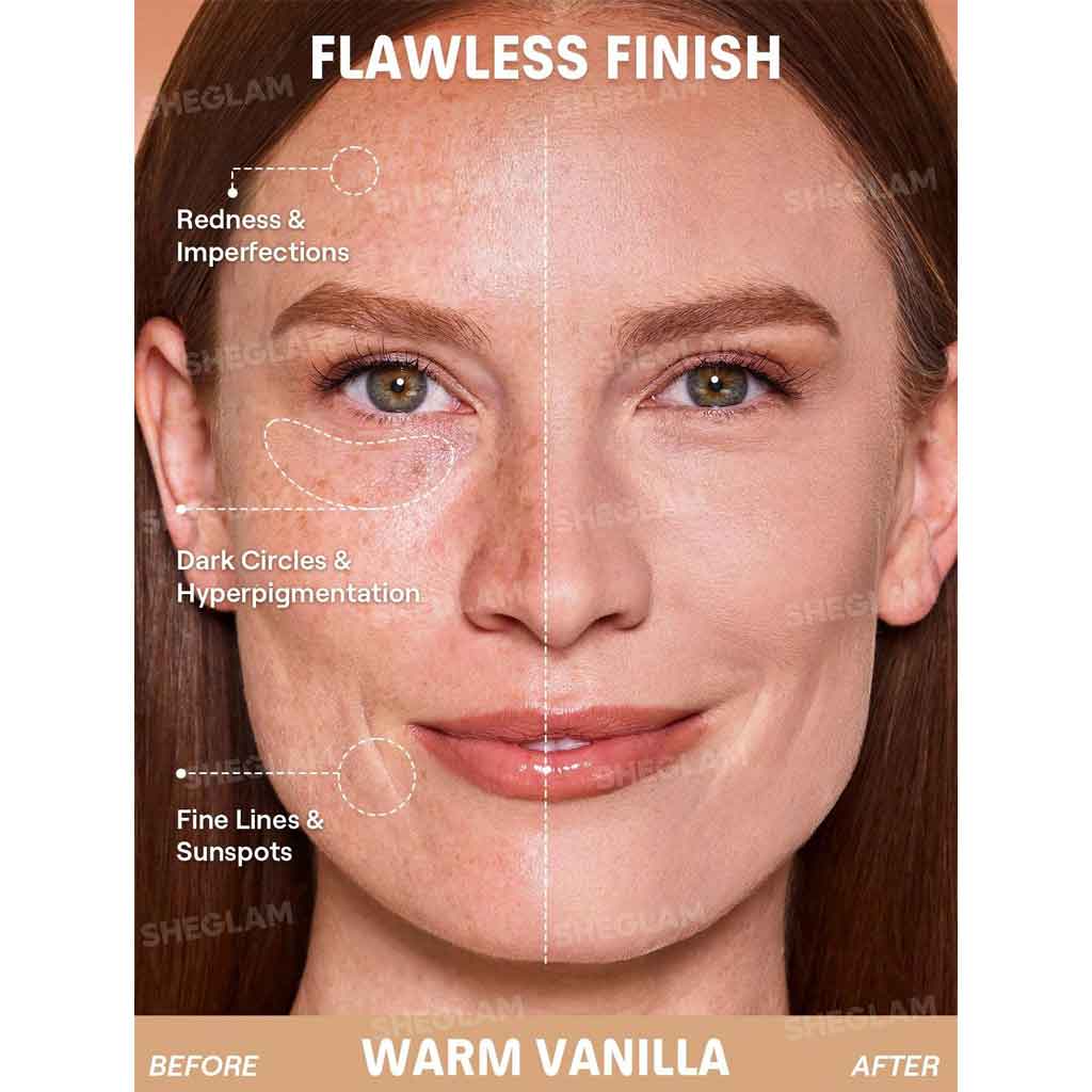 Sheglam Lock & Go Long-Lasting Cushion Foundation