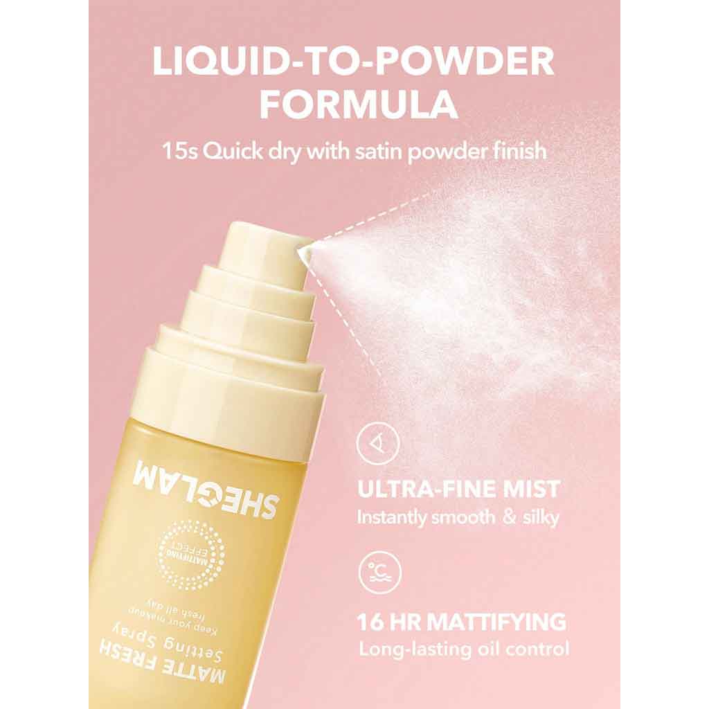 Sheglam Matte Fresh Setting Spray
