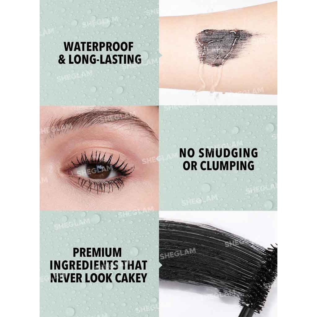 Sheglam All-In-One Volume & Length Mascara - Black