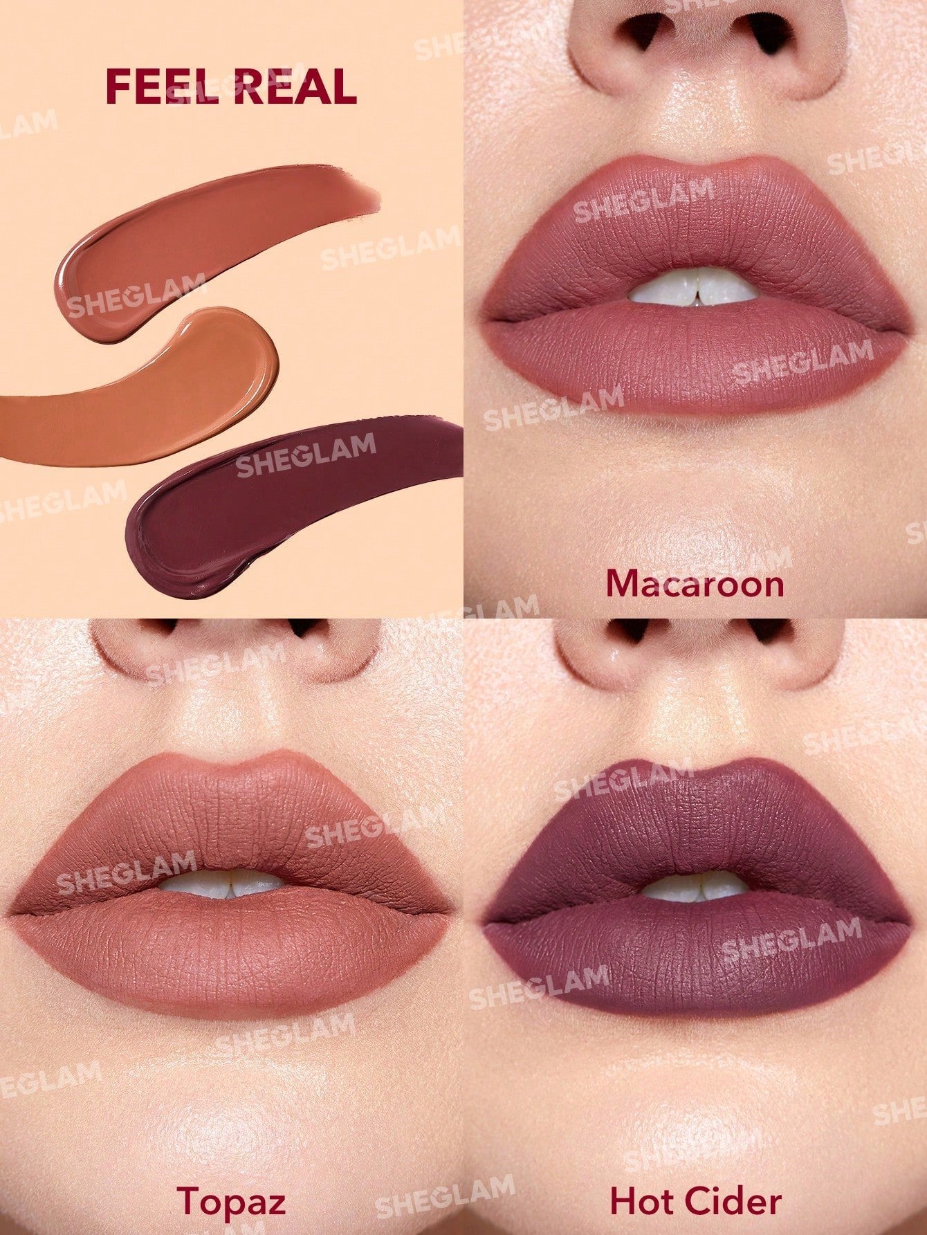 Sheglam Matte Allure Liquid Lipstick Set