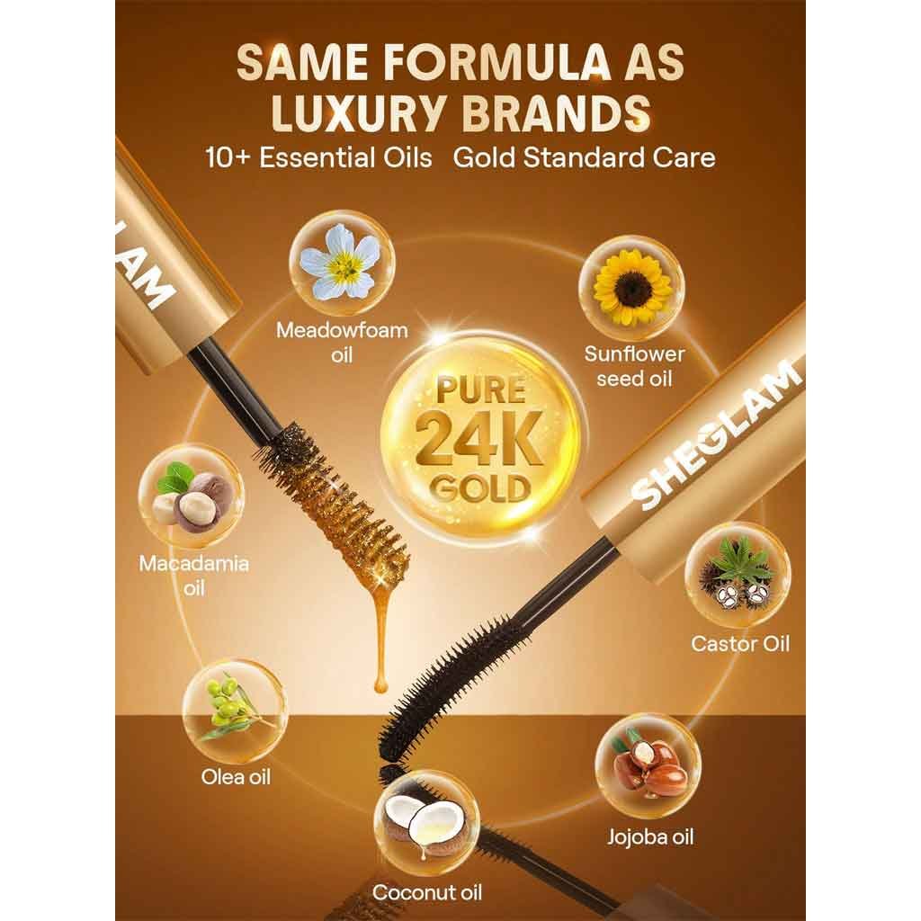 Sheglam All-In-One 24k Multi-Effect Mascara