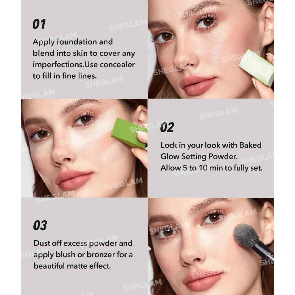 Sheglam Baked Glow Setting Powder