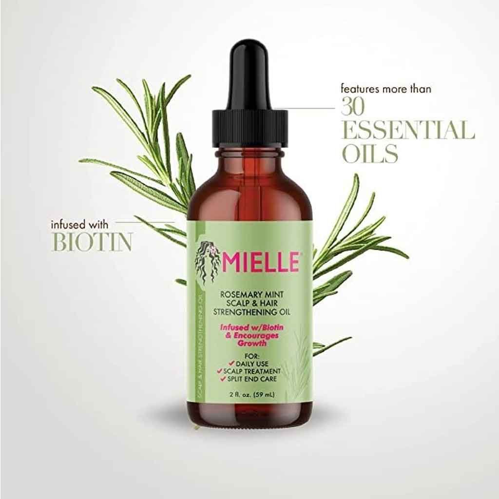 Mielle Rosemary Mint Scalp & Hair Strengthening Oil - 59 ml