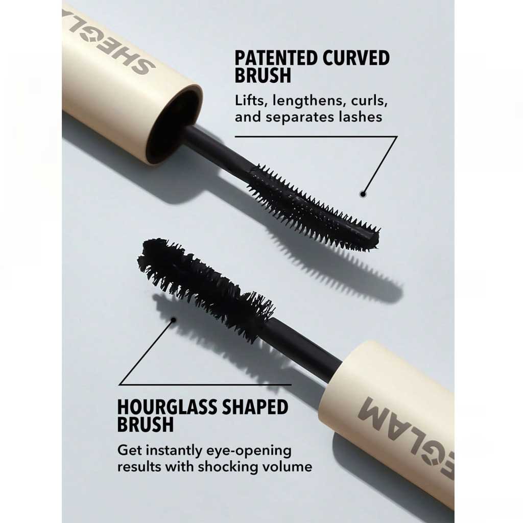Sheglam All-In-One Volume & Length Mascara-Washable Black