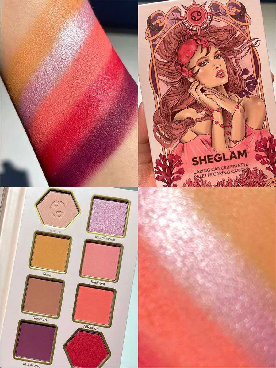 Sheglam Eyeshadow Caring Cancer Palette