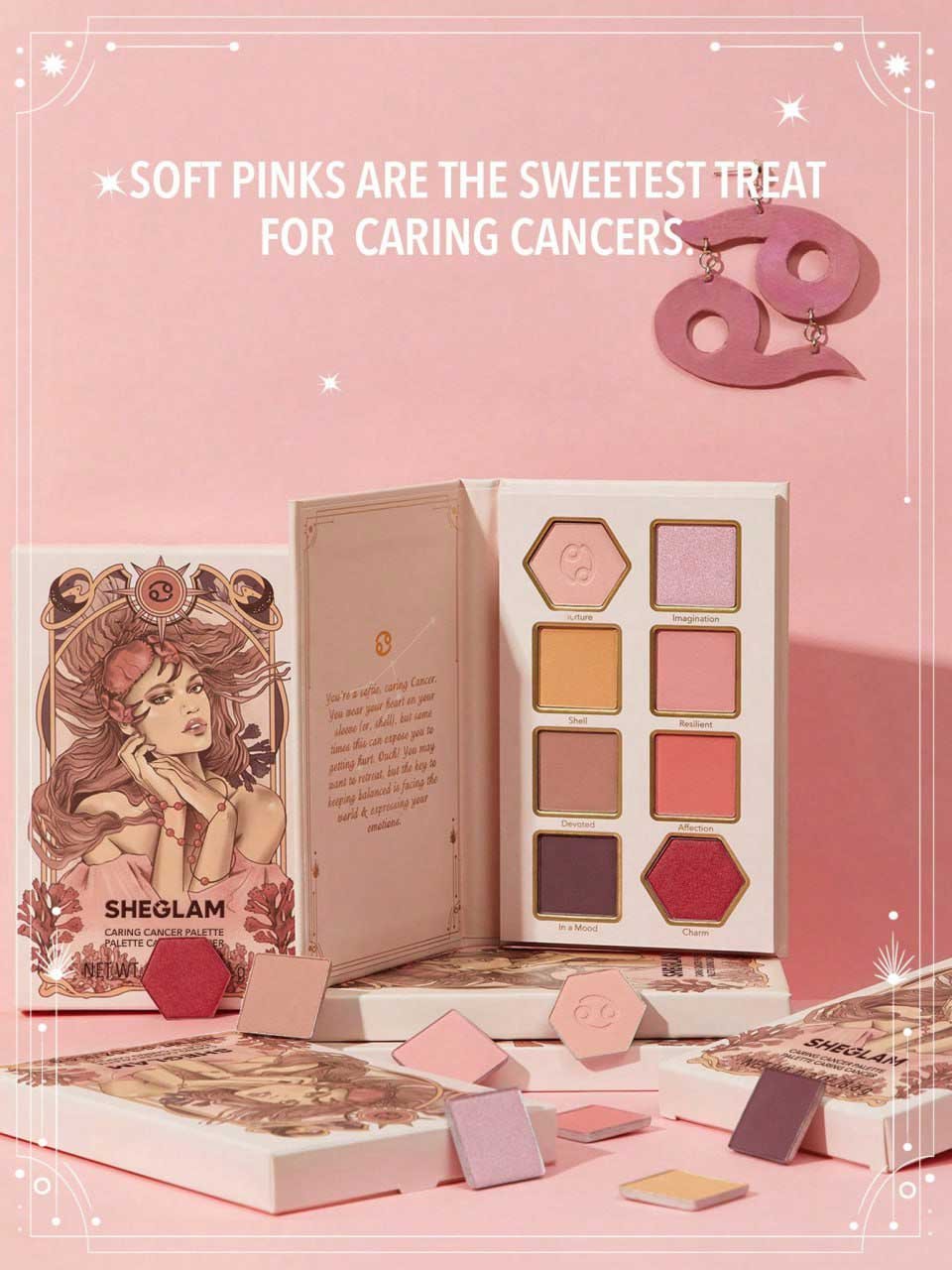 Sheglam Eyeshadow Caring Cancer Palette