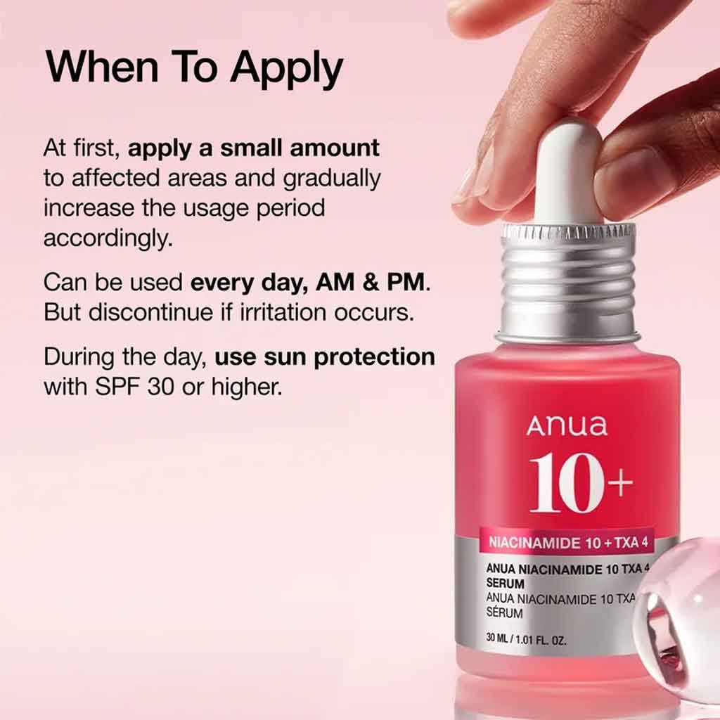 Anua NIACINAMIDE 10%+TXA 4% Serum