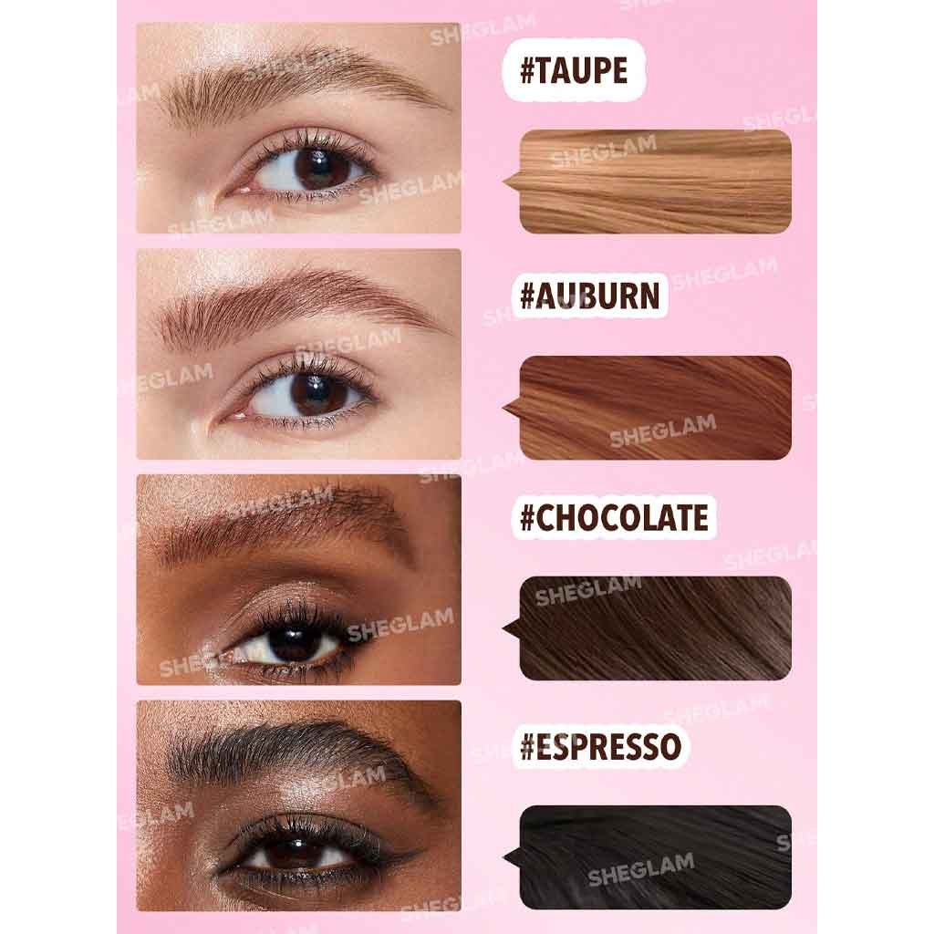Sheglam Brow-Fection Angled Brush & Dip