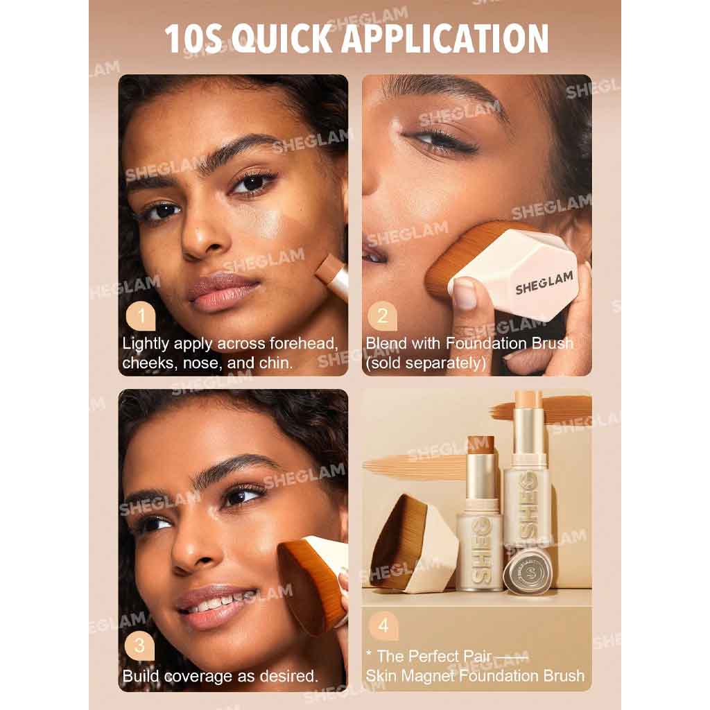 Sheglam Skin Magnet High Coverage Foundation Stick