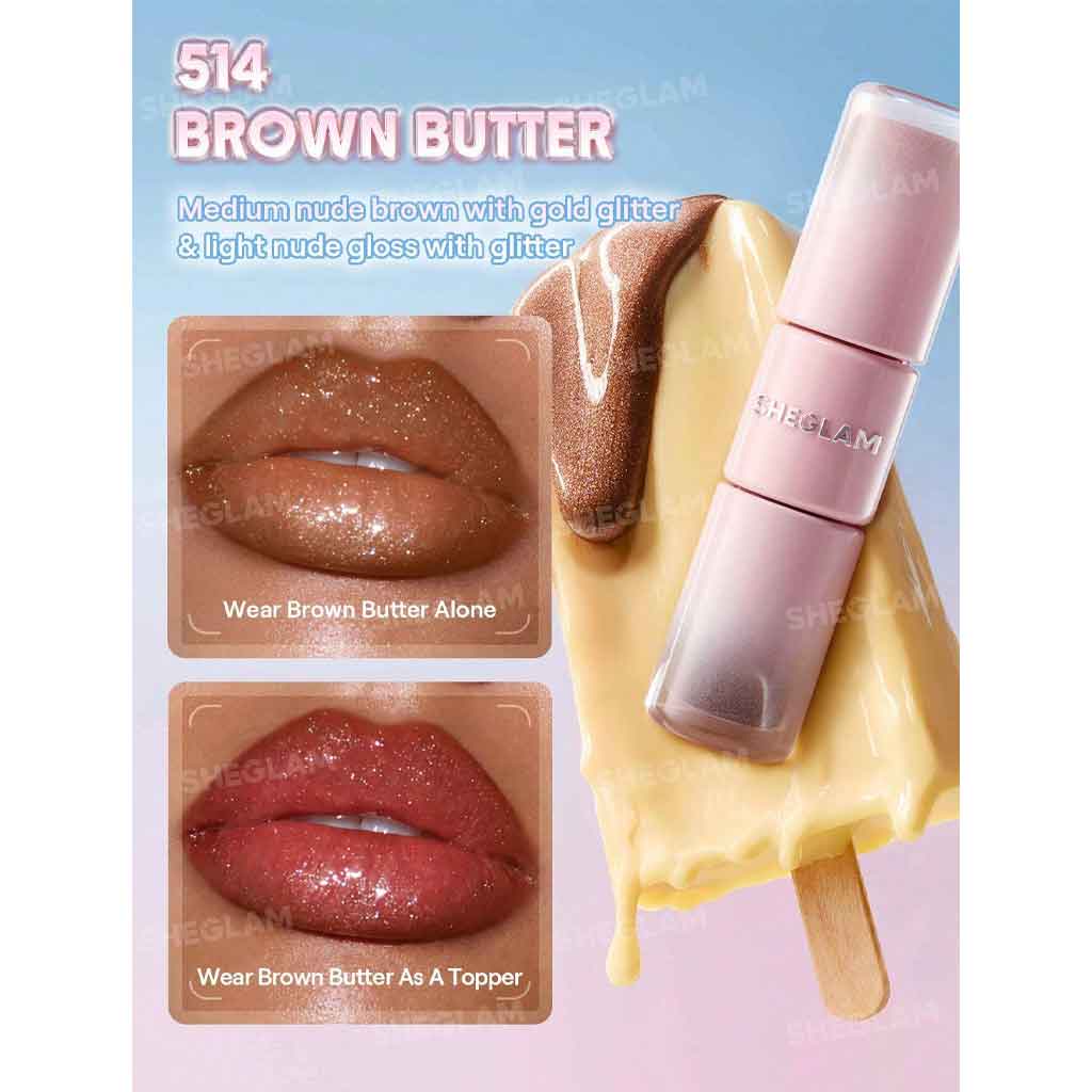 Sheglam Line To Shine Peel-Off Lip Stain & Gloss Duo