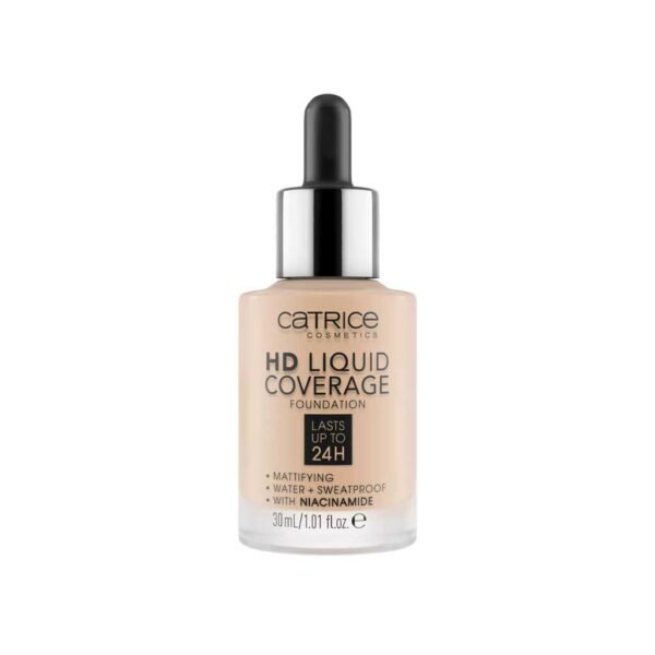 Catrice HD Liquid Coverage Foundation UP To 24H