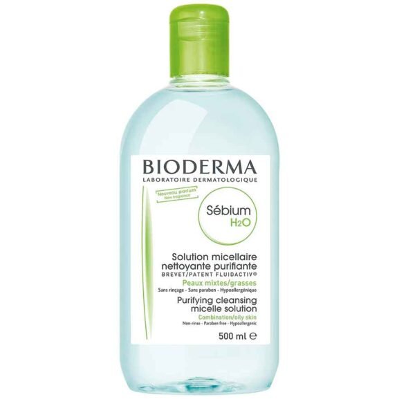 Sebium H2O Oily & Combination Skin Micellar Water 500 ml