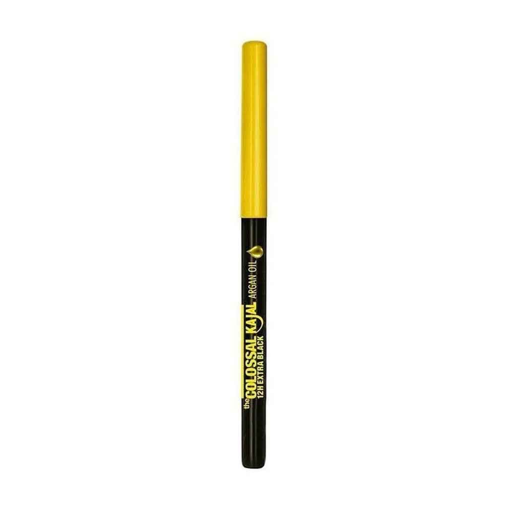 1-_2_c609b9c9-cbd2-494d-aefc-eaf6a73b667f.jpg Maybelline Colossal Kajal Argan Oil 12H Extra Black - الصورة 1